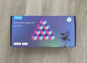 Pc025703 Govee Glide Hexagon Pro 10 Multicolor Led Panels App And Voice Control Wi-fi Smart
