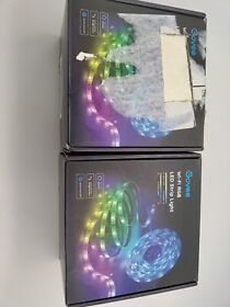 H6159 Govee Smart Led Strip Lights 16.4ft Waterproof Work With Alexa And Google Lot 2