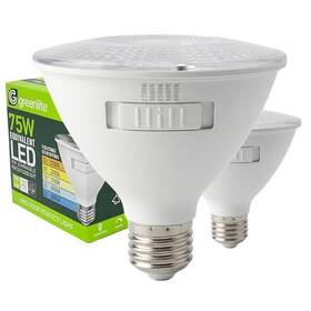 65055 Greelite Par30 Led Light Bulbs 9w 75w Eqv Enery Efficient Short Neck Dimmable 2