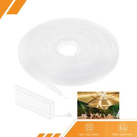 Gryfton 680811089243 1pack Silicone Tube Sleeve 66ft 20meter 10mm For Strip Lights