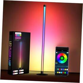 Hcp024a Guangdong Chuangpu Technology Co. Ltd Rgbic Floor Lamp Smart Led Corner With App And Remote Control 16 47 Inch H