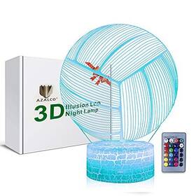 Guangzhou Light Industry Elec Co Ltd 639846043997 3d Illusion Night 16 Colors Changing Touch Switch And Remote Volleyball