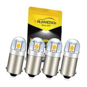 Guangzhou Ruixin Lighting Technology Co. Ltd. Xcba9s-3030-2-parent 4 Ba9s Led Bulb 4-pack For Construction Equipment Cab Light Non 24v Warm White