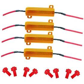 Guqianlu Gu21 4 Pcs Load Resistors 50w 6ohm To Fix Led Bulb Hyper
