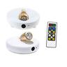 H624ir-2 Led Spotlight Pack Accent Lights Wireless Puck With Remote And