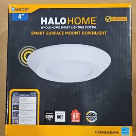 Bld4089ble40awh Halo Home Smart 4 Inch Downlight Led 805lm 3000k White Bluetooth