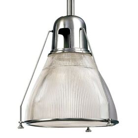 7308-pn Haverhill 1 Light Pendant In Industrial Style 8 Inches Wide By 23.5