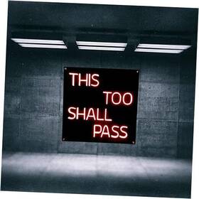 Hayati 665752998953 Glow Getter Led Neon Frame This Too Shall Pass Wall Decor With Power Adapter