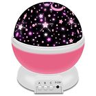 He-yd-pink-001 Henvren Star Night Light Projector Lamp Baby Led 675234502189