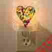 Heart-nl Art Artifact Heart Recycled Glass Nightlight