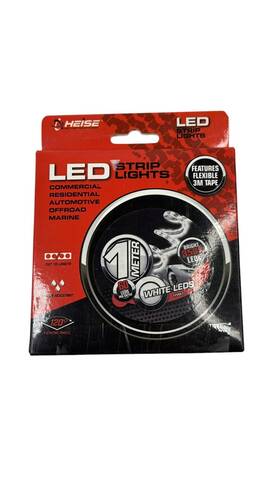 Hv113 Heise 1m White Led Strip Light 3528 Leds Auto Waterproof Flexible 3m Tape