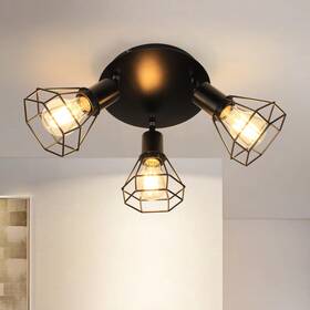 B0ckxzk1t6 Hibay Led Track Lighting 3-light Adjustable Directional Ceiling Fixture