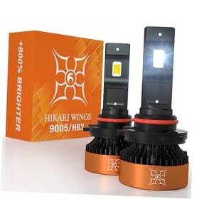 H-y52-9005-3 Hikari 9005 Foglight Bulbs 50000lm Super Bright 6000k Cool Hb3 9145 9140