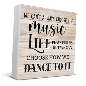Mimi00191 Hoijaumai We Canftt Always Choose The Life Wooden Box Sign Desk Decor Lover Themed Music