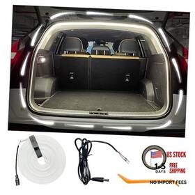 Hqtljh Hq999-1 Trunk Dynamic Flowing Led Light Strip For Car Or Suv White 177inch