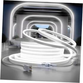 Hrgneon-25mcw Hrg Led Neon Rope Light 82ft Dimmable Commercial Strip Outdoor