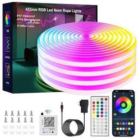 Haosite-612rgb10m Huizhoushi Haosite Maoyi Co. Ltd. Led Neon Lights Rgb Rope With Remote Control/app 32.8ft