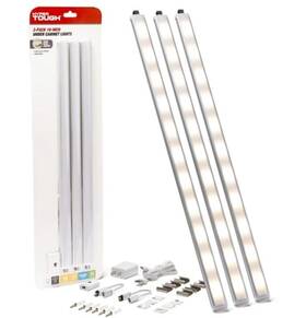 Hypertough 194383042723 Hyper Tough 3-pack 16-inch Under Cabinet Lights Hand Wave Sensor Dimmable