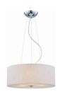 Ls-19149 Id 24 66480 Chrome White Lamp Ceiling . Ii Paper Shade Olwen