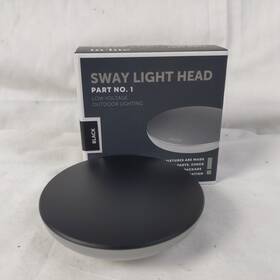 In-lite 717051004896 Sway Bollard Light Head Black 2900k