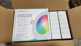 Ib-002-1-12w-wh Infibrite 6 Inch Wifi Smart Led Recessed Ceiling Light Dimmable 6-pack