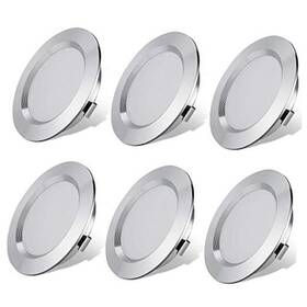 Inled 698253831757 12v Led Lights For Rv Camper Van Trailer - 3w Neutral 4500k Pack Of 6
