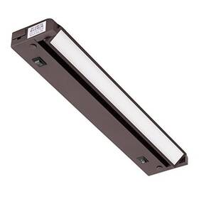 In-0109-2-bz Inlight Swivel 2-color Level Led Under Cabinet Lighting Fixture 12 Inch Bronze