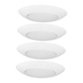 In-0301-4-wh-5t Inlight 7.5-inch Led Disk Lights Dimmable Surface Mount 5 Color Temperature
