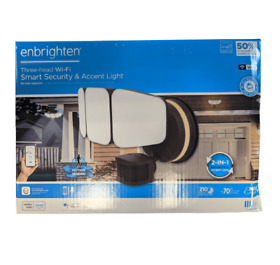 Awl1017-i-046-w Jasco Enbrighten Outdoor Motion-sensing Wifi Led Smart Security Light Bronze