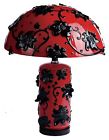 Jb00256 Red Jb Lamp Franz Table Porcelain Dreams China Collection