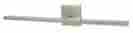 Dhled26-52 Jd-b-688 House Of Troy Led26 Satin Nickel 1 Light Led Picture Wall Sconce 753174059410