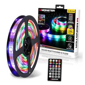 Mlb7-2083-rgb Jem Accessories 13.1ft Color Flow Multi-color Led Light Strip Indoor Fun Flash Mode Remote