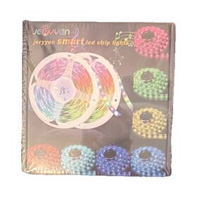 X002k6m047 Jeryyen Smart 5050 Rgb Led Light Strip 10m Multicolor App And Remote Control 34w