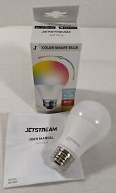 Ma19cl Jetstream Color Smart Bulb 9w A19 800 Lumens App Or Voice Controlled Niob
