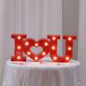 Jh-yf-06 Pooqla Delicore Battery Operated Led Lighted Love Red
