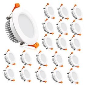 Ls8-td-wmtd-3w-ww-20p Jiasi 2 Inch Led Downlight Recessed Lighting Dimmable White/20 Pack Warm White
