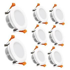 Lw-led-2in-3w-5500k-8pack Jiasi 2 Inch Led Downlight Recessed Lighting Dimmable Ceiling Light 3w 5500k