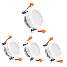 Td-wmtd-3w-ww-4p Jiasi 2 Inch Led Downlight Recessed Lighting Dimmable White/4 Pack Warm White
