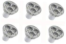 Gu10006-yz Jklcom Gu10 Led Light Bulbs 3w 30w Halogen Equivalent Cool White Spot For