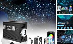 Shk-16w Jurplix Twinkle Starlight Headliner Kit 500pcs 0.03in 9.8ft/3m 16w