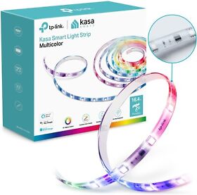 Kl420l5 Kasa Smart Led Light Strip 50 Color Zones Rgbic 16.4ft Wi-fi 16m