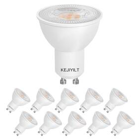 Gu10 Kejiyilt 768274464873 10-pack Dimmable Led Bulbs 7w Equivalent 60w 3000k Warm White