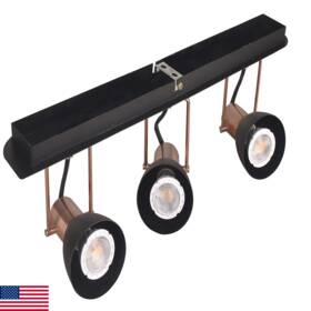 Kimyan B07q3qh7sy Track Lighting 20 Plug-in 3 Light Way Ceiling Spotlights Gu10