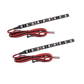 Kingshow 600686999119 2pcs 18 Led Strips Universal Motorcycle Bike Amber Turn Signal Indicator