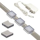 Kit-sd131-tr3-a Jesco Lighting Orionis Square Led Track Under Cabinet 848087002988