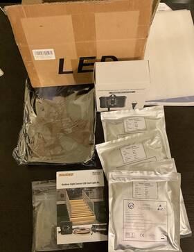 Kmg-1016 Komigan Outdoor Stair Led Light Kit 3000k White