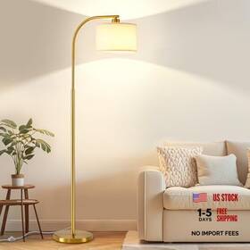 Kqw 094759838410 Tall Floor Lamp For Living Room 65ftft Modern Standing Lamps With 9w Gold-3colors Kqw 094759838410 Tall Floor Lamp For Living Room 65ftft Modern Standing Lamps With 9w Gold-3colors