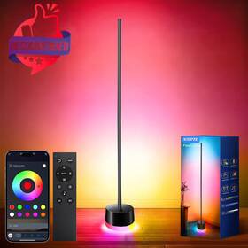 St61 Ksipze Led Floor Lamp Rgb Ic Corner Lamps With Remote Button App