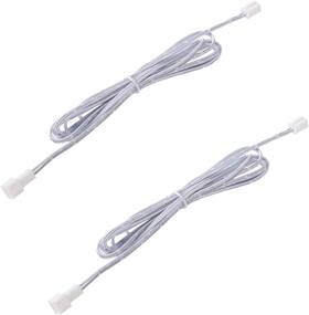 Laboreducer 744759976963 2 Pin Extension Cord For Single Color Under Cabinet Puck Lights And Li