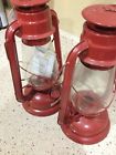 52664 Large Farmer Lantern Red Lamplight